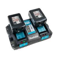 Chargeur double port Makita DC18RD, chargez deux batteries en même temps, chargeur double 14,4V-18V pour accessoires de batterie lithium 18V
