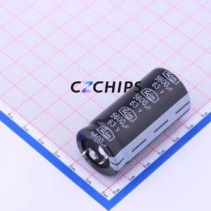 LSM562M1J--A2550 ตัวเก็บประจุแบบอิเล็กโทรไลต์อะลูมิเนียมแบบ Snap-in ชนิด Through-hole (THT), ขนาด D25xL50 มม. 5600uF 20% 63V 10 มม. - Product Image 1