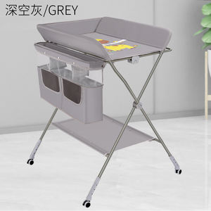 <span class=keywords><strong>Table</strong></span> de soin pour bébé <span class=keywords><strong>pliable</strong></span> en métal et tissu confortable, vente directe d'usine - Product Image 1