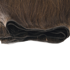 Extensiones de Cabello Humano Remy Virgen Chino al por Mayor, 20 Pulgadas, Doble Trama a Máquina, Liso, Superventas K.SWIGS 100g 3-6 - Product Image 4