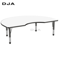 Table d'activités collaborative moderne en MDF, couleur au choix, pour maternelle, étude, lecture, apprentissage, jeu, salle de sport, bureau à domicile, appartement