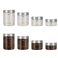 350ml 450ml Double paroi 18/8 304 Boîte à lunch en acier inoxydable écologique Ensemble de récipients alimentaires avec sac