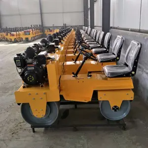 Lopen Achter Road Roller Compactor Nieuwe Walsmachine Prijs