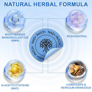 Acentiallabs Super Promo 30 Patchs Transdermiques NAD+ Compléments de Santé Premium Patchs NAD Plus <span class=keywords><strong>Anti</strong></span>-Âge pour Hommes et Femmes - Product Image 2