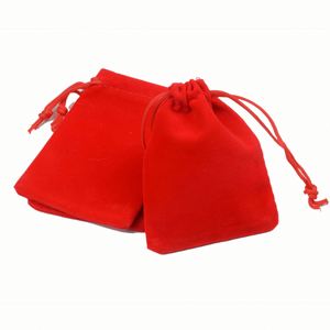 Sacs cadeaux personnalisés pour mariage, petits sacs en velours avec cordon de serrage, pochettes à bijoux en daim avec logo - Product Image 2