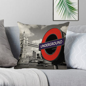 Fundas de cojín decorativas vintage, funda de cojín rosa con flores de Londres y París para sofá, hogar, coche personalizado - Product Image 4