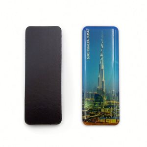 Customized Wholesale Crystal Burj Khalifa Souvenir Sticker Epoxy <b>Fridge</b> Magnet - Product Image 1