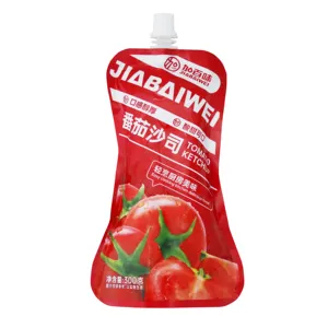 Çin domates macun tedarikçilerinden düşük fiyat 300g poşet domates püresi
