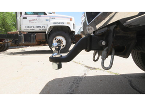 Support de <span class=keywords><strong>boule</strong></span> forgé pour usage commercial Sky Scraping Tower, 4''DROP, style récepteur, remorquage robuste, 20000LBS, carbure noir - Product Image 5