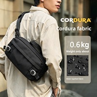 Sac bandoulière fonctionnel pour homme, fourni par l'usine, en nylon Cordura 840D, sac à bandoulière pour l'extérieur