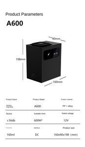 Azienda diffusore di profumo A600 rimuovere gli odori nessun rumore nebulizzatore profumo silenzioso diffusore per Hotel - Product Image 3