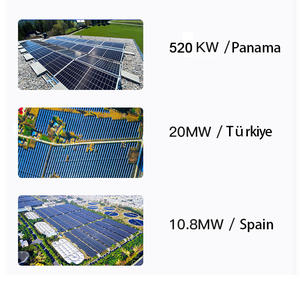 SUNPLUS 580W 585W Panneaux solaires bifaciaux à double verre monocristallin avec 20% d'efficacité pour la maison - Product Image 6