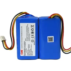 יצרן 14.4v 2600mah l-ion סוללה ליליון תואם למצוינות קונגה/שואב אבק