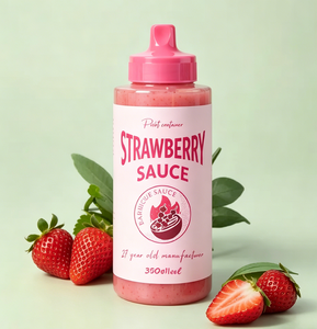 Botella de Plástico de Grado Alimenticio de 250 ml y 500 ml con Tapa, Botella Dispensadora de Salsa para Ensaladas, Mermeladas, Ketchup y BBQ - Product Image 2