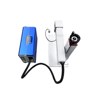 50w 60w 100w Portable Bureau Petit Cnc En Acier Inoxydable Fiber Laser Gravure Prix pour Verre Acrylique Aluminium Plastique