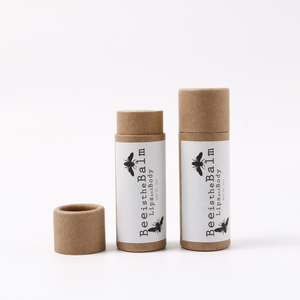 หลอดกระดาษคราฟท์แบบกดขึ้นได้ ย่อยสลายได้ทางชีวภาพ สำหรับบรรจุภัณฑ์เครื่องสำอางบาล์มแบบแท่ง - Product Image 3
