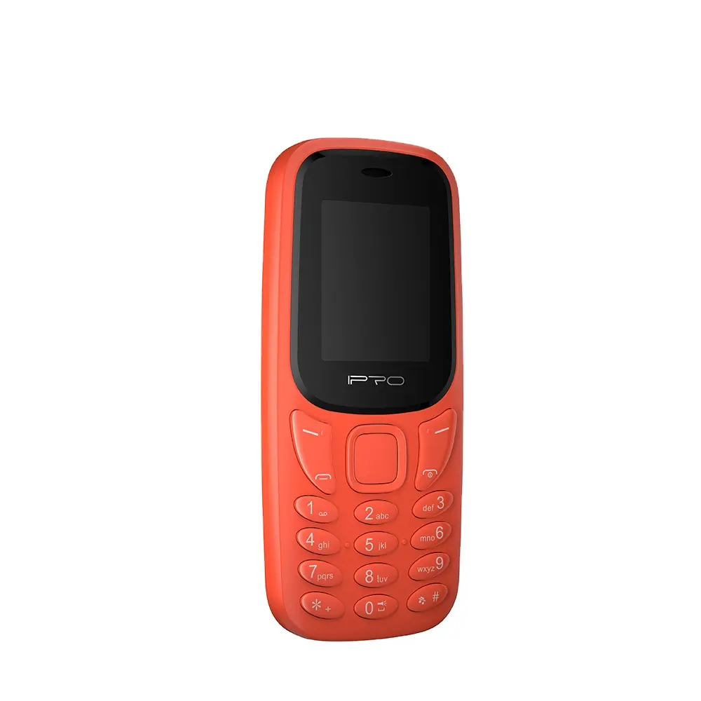 IPRO hotselling 3G bar phone 1.77inch p+r keypad mp4 fm 800mah battery 4g feature phone