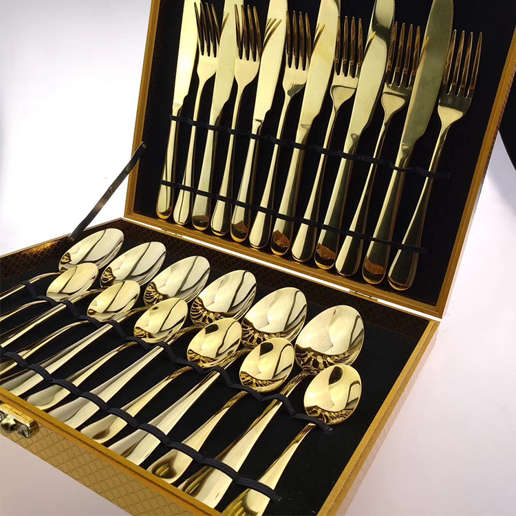 Polish Stainless Steel Cutlery Set Metal