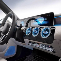 Décoration intérieure d'automobile Led Atmosphere Light 64 Lumières d'ambiance de couleur pour mercedes-benz classe A W177 a180l a200l a220