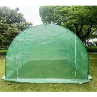 600x300x200cm serre de jardin extérieur commercial cadre en métal serre facilement assemblée