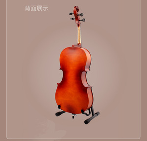 Instrument avec cordes <span class=keywords><strong>pour</strong></span> <span class=keywords><strong>d</strong></span>ébutant, 4/4, matériel <span class=keywords><strong>d</strong></span>'entrée en acier inoxydable, couleur naturelle, mat brillant, vente en gros - Product Image 6