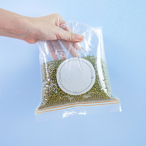 カスタム卸売 冷凍保存用 PE LDPE食品保存パック ジッパー ジップロック付き 透明 クリア鮮度保持プラスチック包装袋 - Product Image 3