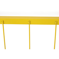 Barrière de protection des bords, clôture temporaire, barrière de sécurité pour la construction, barricade portable pour chantier de construction