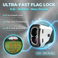 Télémètre laser de golf BingM le mieux noté - Pinseeker, vibration par impulsions, grossissement 7X, portée 1000m, écran LCD transmissif, batterie au lithium