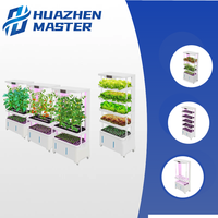 Nouveau système intelligent de culture hydroponique d'intérieur pour légumes, équipement hydroponique en plastiques de qualité alimentaire