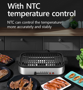 EU Household Smokeless Restaurant Quality with Non-Stick Coating and Detachable Plate <b>BBQ</b> Design - Product Image 2