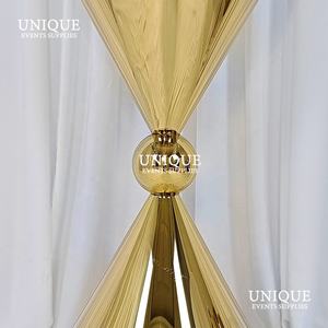 Mesa de cóctel de Metal de lujo con muebles modernos de alta gama de Dubái para el hogar, Hotel, boda, noche, <span class=keywords><strong>Club</strong></span>, <span class=keywords><strong>Bar</strong></span>, fiestas, ventas limitadas al aire libre - Product Image 4