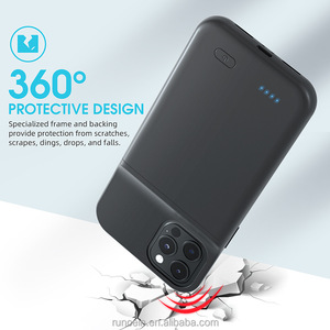 RUNCEIN, batería de polímero ultrafina portátil, 6800mAh, funda de Banco de energía inalámbrica para <span class=keywords><strong>iPhone</strong></span> 16 pro Max <span class=keywords><strong>iPhone</strong></span> 12/<span class=keywords><strong>13</strong></span> /14/15promax - Product Image 4