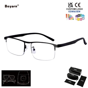 Lunettes de lecture progressives multifocales intelligentes Boyarn, pour la vue de près et la vision de loin, anti-lumière bleue, ajustement automatique - Product Image 2