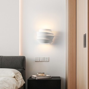 Stacked Shell Wall Lamp D25 H16cm LED E27 Switch Control For Bedroom <b>Corridor</b> Staircase <b>Lighting</b> - Product Image 3