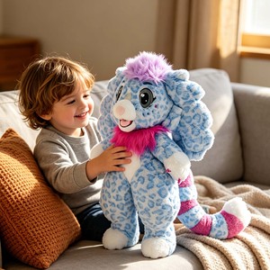 Peluche Personalizzato OEM ODM Furry Fursona, Bambola di Peluche a Forma di Leopardo Anthro Creature, Peluche a Forma di Bestia Cartone Animato, Regalo da Collezione per i Fan del Furry - Product Image 5