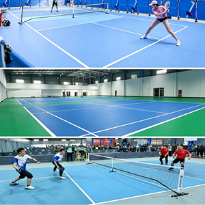 GQK <b>PVC</b> Multi-Sport Court Mat-Interlocking <b>Tiles</b> Eco-Friendly Anti-Bacterial Shock Absorption Anti-Slip Portable Sports Flooring - Product Image 6