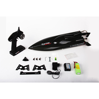 Juguetes para niños, bote eléctrico de carreras de alta velocidad, sin escobillas, 64CM de largo, 2,4G, velocidad FT011, 55 KM/h