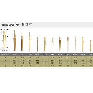 Espigas de latón Dental, instrumento giratorio de laboratorio - Product Image 2