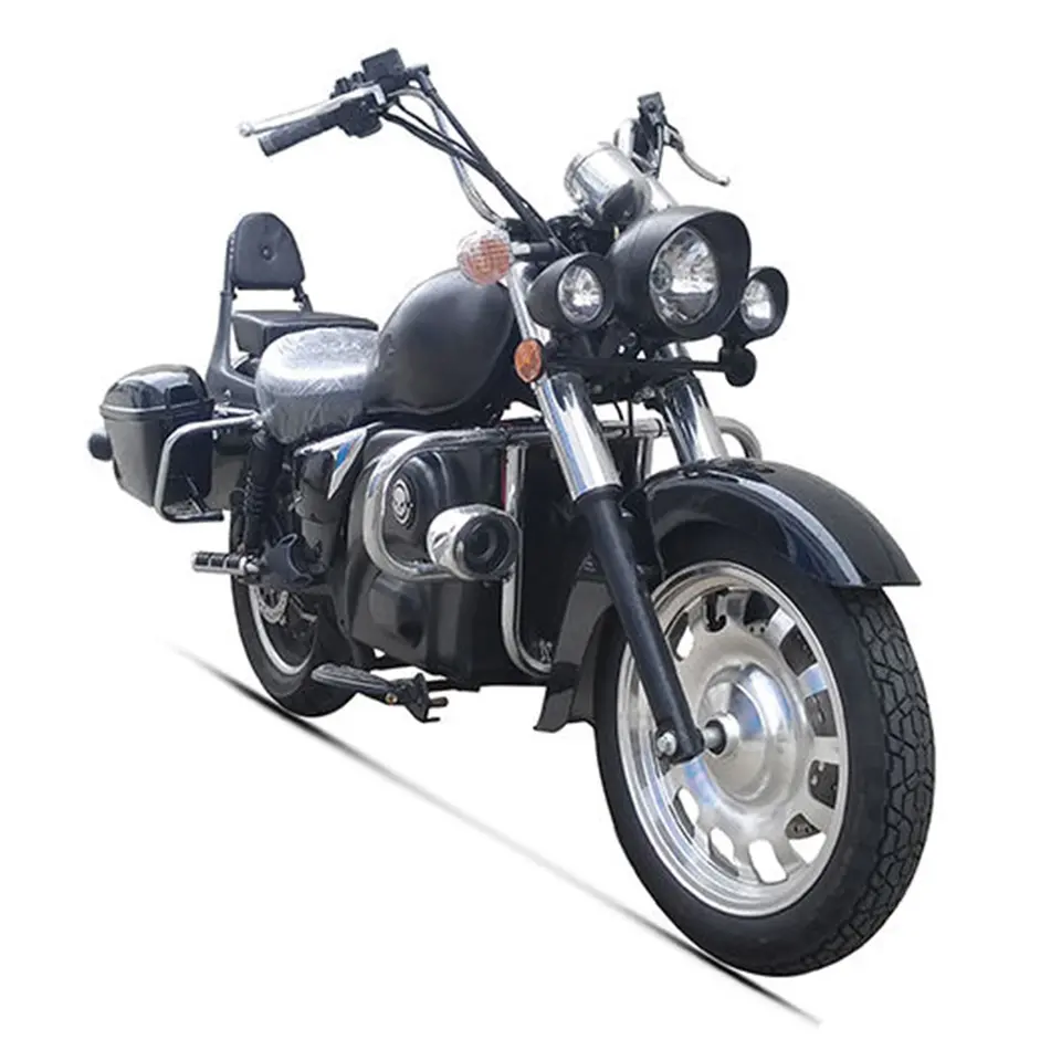 Новый ретро-стиль 200cc бензиновый мотоцикл электрический мотоцикл
