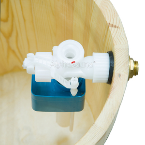 Alphasauna-juegos de Sauna de vapor de madera, Cubo de ducha montado en la pared - Product Image 6