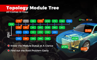 Outil de diagnostic automobile professionnel Autel MaxiSys Ultra Lite MS909 MK908P MK908 OBD2, programmeur de programmation ECU, scanner.