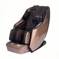 Nouveau design de fauteuil de massage électrique portable de luxe à corps entier avec fonction Shiatsu, gravité zéro, commande vocale IA et design pliable