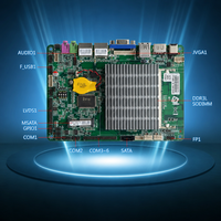 Carte mère industrielle de contrôle industriel Pos Automation VGA HDMI Mini ITX X86 embarquée PCBA J1900 sans ventilateur 2 LAN RS232