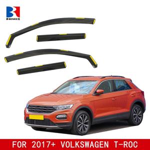 Déflecteurs de vent intérieurs pour VOLKSWAGEN VW T-ROC 2017+ - Pare-soleil de fenêtre - Pare-vent - Product Image 2