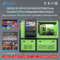 Banco de Pruebas CR819S para Sistemas Common Rail y EUI/EUP/HEUI con Tres Estaciones de Trabajo Independientes