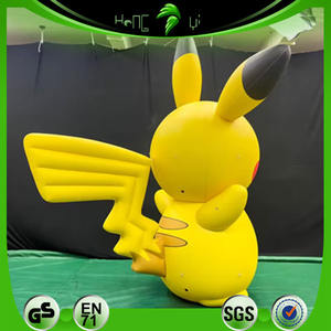 Beau modèle de dessin animé gonflable géant en PVC <span class=keywords><strong>Pikachu</strong></span> pour décoration d'activités <span class=keywords><strong>Pikachu</strong></span> gonflable personnalisé - Product Image 6