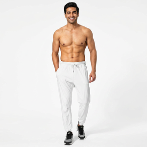 Pantalon de jogging décontracté léger pour homme, taille mi-haute, coupe ample, idéal pour la course, la gym, le sport, la piste et les activités de plein air - Product Image 1