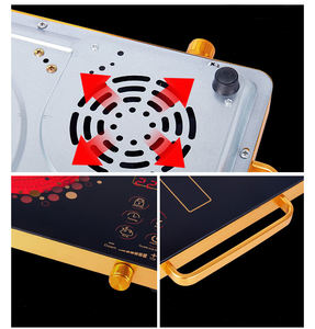 <span class=keywords><strong>Cuisinière</strong></span> à induction électrique à infrarouges, 220V, 2200w, appareil ménager, plaque de cuisson <span class=keywords><strong>en</strong></span> promotion - Product Image 5