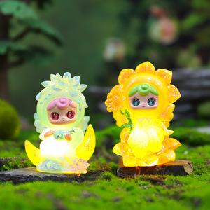 <span class=keywords><strong>Figurine</strong></span> Dobra Blind Box, poupée de dessin animé, décoration lumineuse pour la maison, cadeau pour enfants de 8 à 13 ans, jouet unisexe - Product Image 2