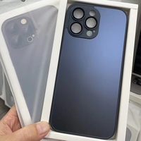 Étui de protection d'objectif en verre mat Ag Nano de luxe pour Iphone 17 couverture antichoc de charge sans fil magnétique pour Iphone 15 Pro Max